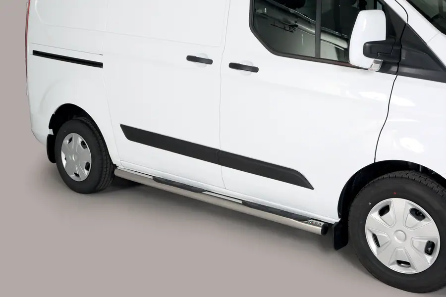 Astmelauad Grand Pedana, plastastmetega ø76, poleeritud — Ford Transit Custom (2012–2018)