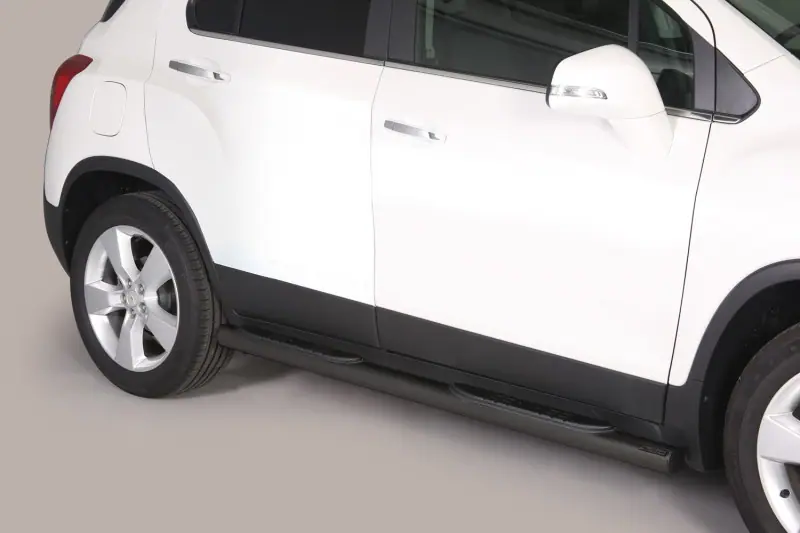 Astmelauad Grand Pedana, plastastmetega ø76, must — Chevrolet Trax (2013–)