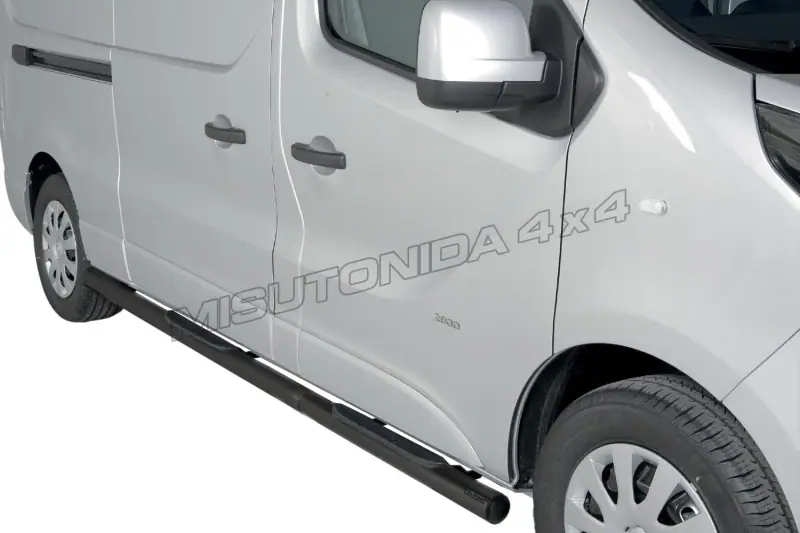 Astmelauad Grand Pedana, plastastmetega ø76, must — Renault Trafic (2014–2019)