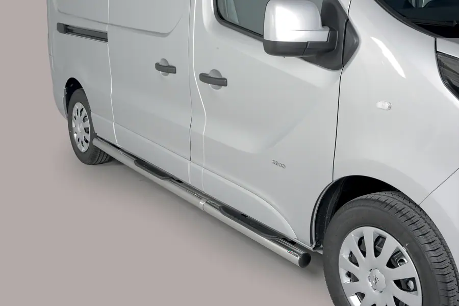 Astmelauad Grand Pedana, plastastmetega ø76, poleeritud — Renault Trafic (2014–2019)
