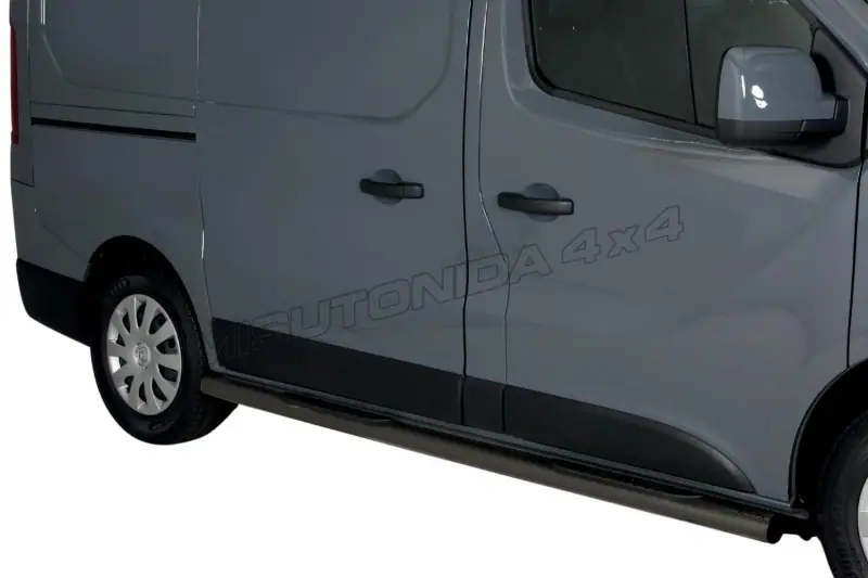 Astmelauad Grand Pedana, plastastmetega ø76, must — Renault Trafic (2014–2019)