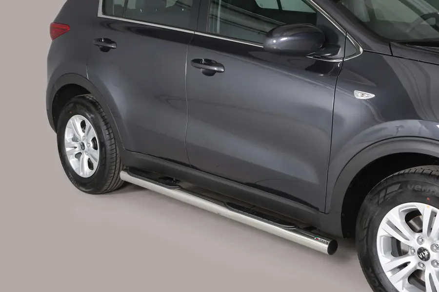 Astmelauad Grand Pedana, plastastmetega ø76, poleeritud — Kia Sportage (2016–2017)
