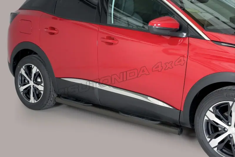 Astmelauad Grand Pedana, plastastmetega ø76, must — Peugeot 3008 (2018–)