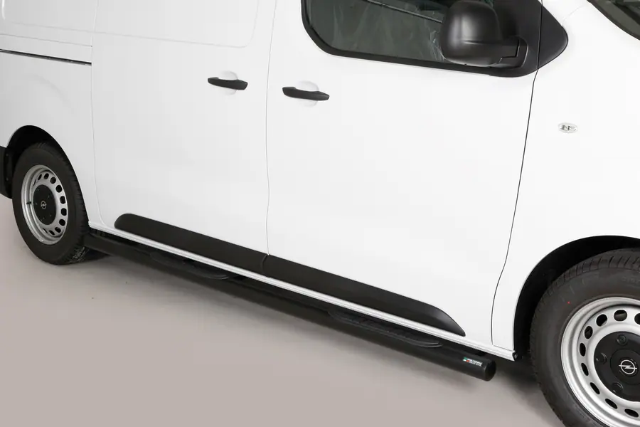 Astmelauad Grand Pedana, plastastmetega ø76, must — Opel Vivaro (2014–)