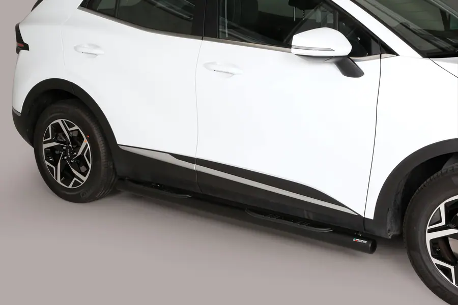 Astmelauad Grand Pedana, plastastmetega ø76, must — Kia Sportage (2022–)
