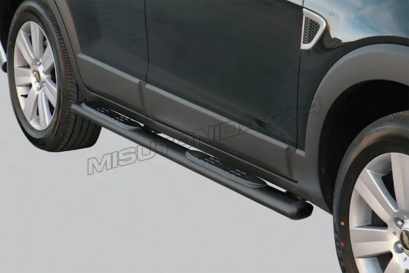Astmelauad Grand Pedana ovaal, plastastmetega øovaal, must — Chevrolet Captiva (2006–2010)