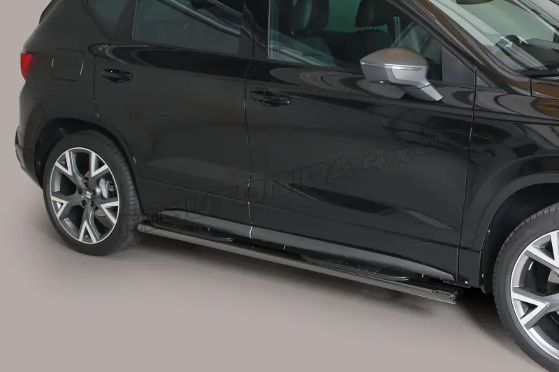 Astmelauad Grand Pedana ovaal, plastastmetega øovaal, must — SEAT Ateca (2018–2020)