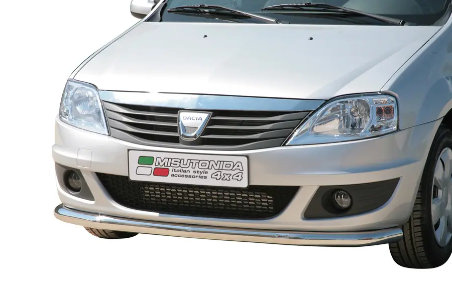 Large front bar ø63, mirror polished — Dacia Logan MCV (2009–)