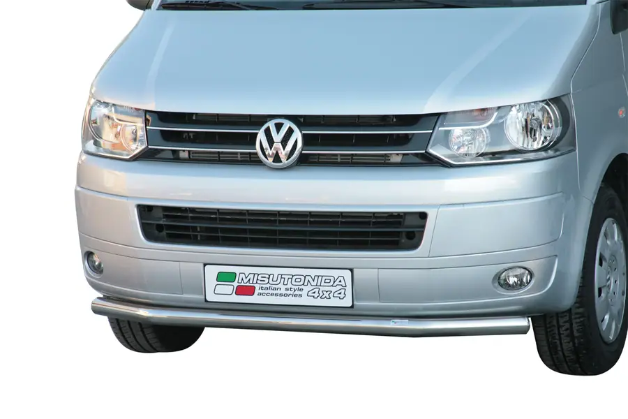 Large front bar ø63, mirror polished — Volkswagen T5 (2003–2015)
