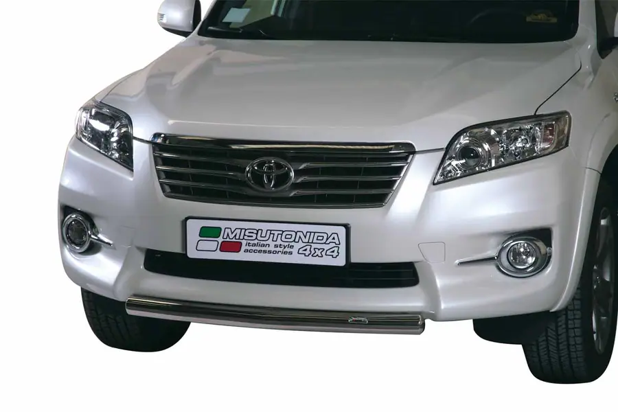 Большая передняя дуга ø63, полированная — Toyota RAV4 (2010–2013)