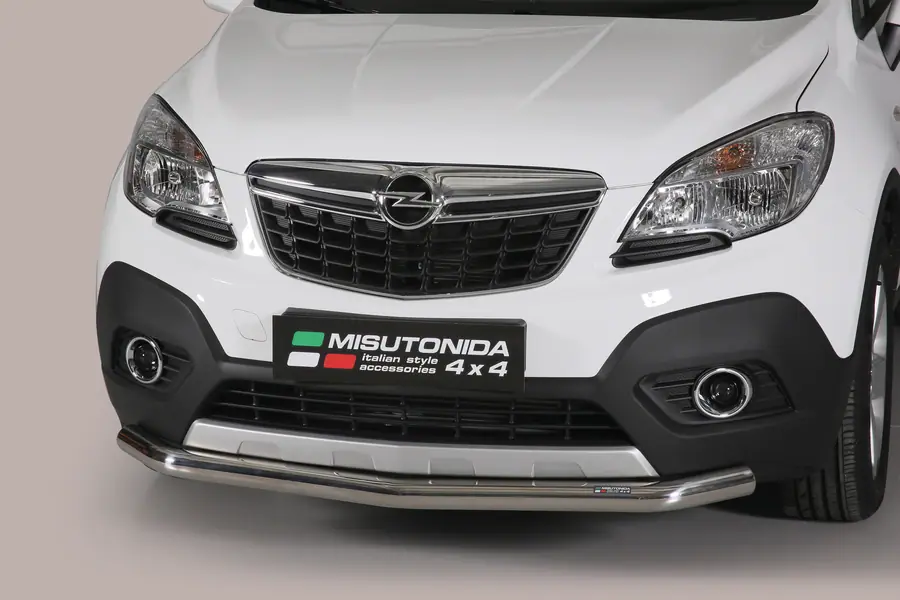 Большая передняя дуга ø63, полированная — Opel Mokka (2012–2016)