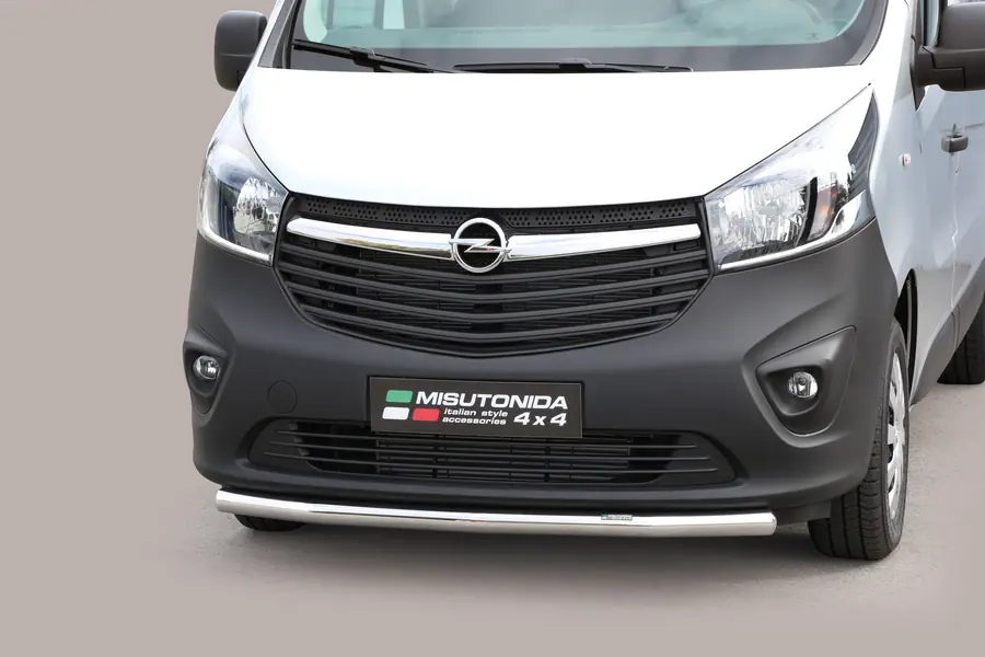 Большая передняя дуга ø63, полированная — Opel Vivaro (2014–)