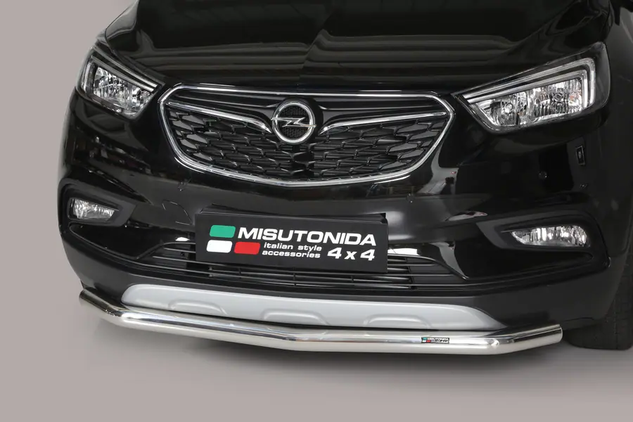Large front bar ø63, mirror polished — Opel Mokka (2016–2020)