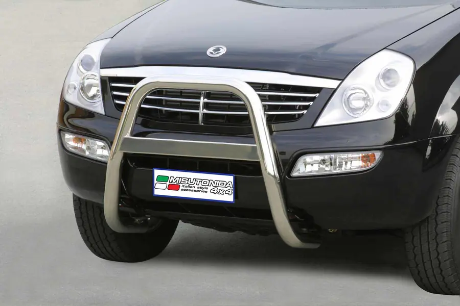 Esikaitseraud Medium kõrge ø63, poleeritud — SsangYong Rexton (2004–2006)