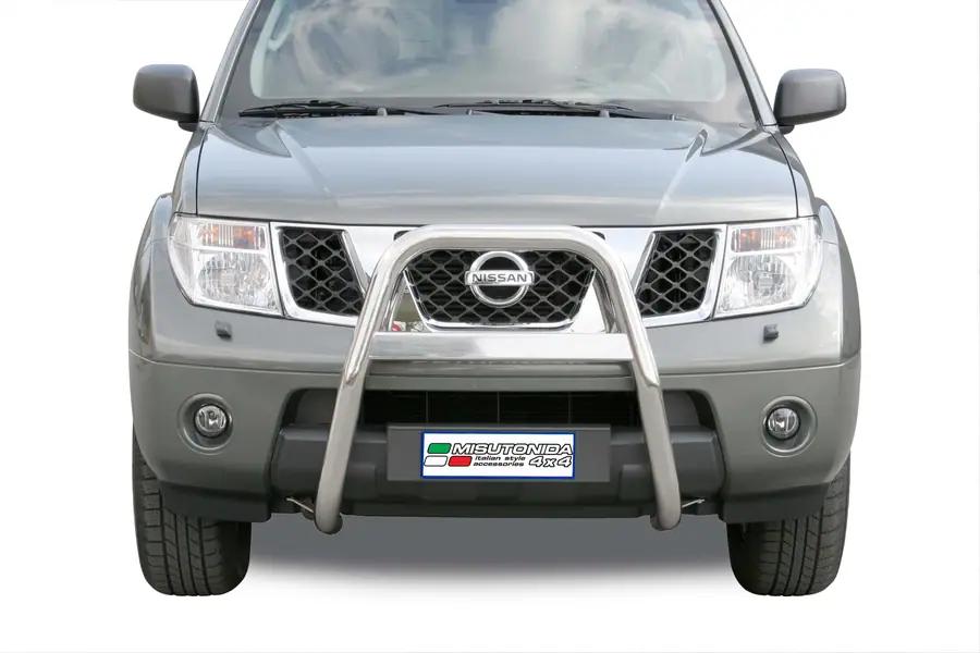 High medium bar ø63, mirror polished — Nissan Pathfinder (2005–2010)