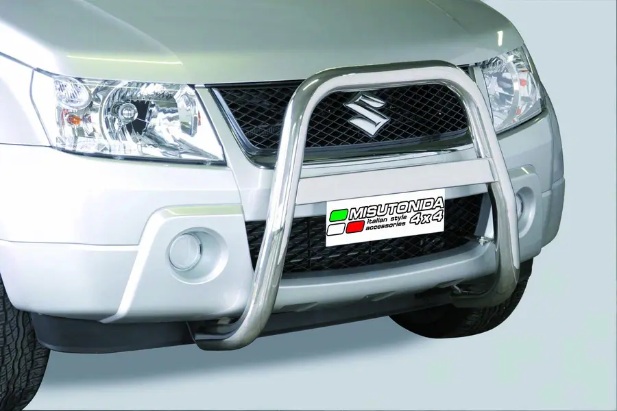 High medium bar ø63, mirror polished — Suzuki Grand Vitara (2005–2008)
