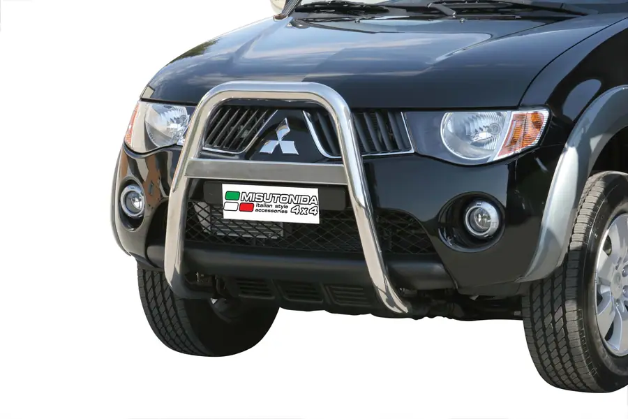 High medium bar ø63, mirror polished — Mitsubishi L200 (2006–2009)