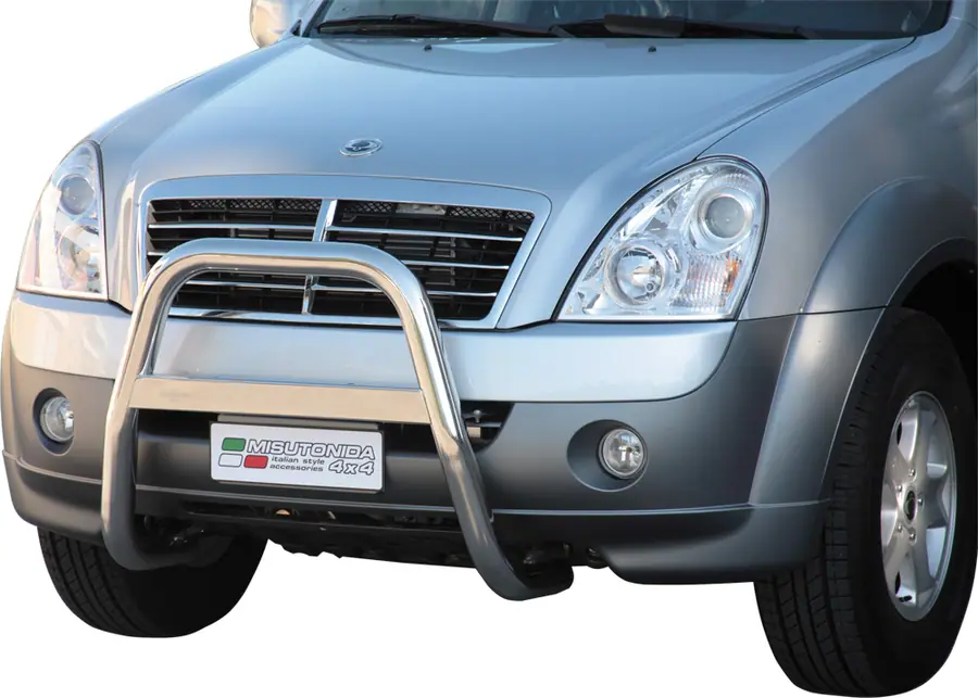 High medium bar ø63, mirror polished — SsangYong Rexton (2006–2012)