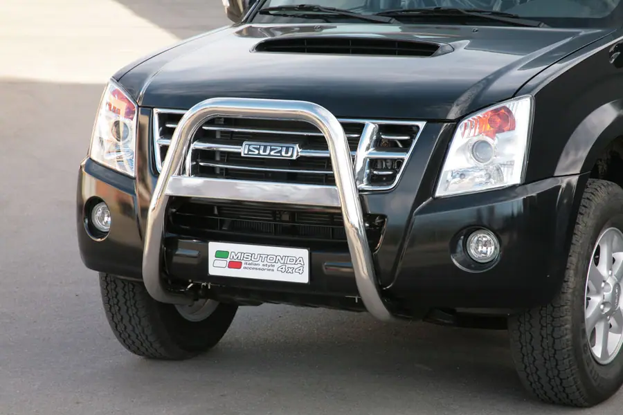 High medium bar ø63, mirror polished — Isuzu D-Max (2007–2012)