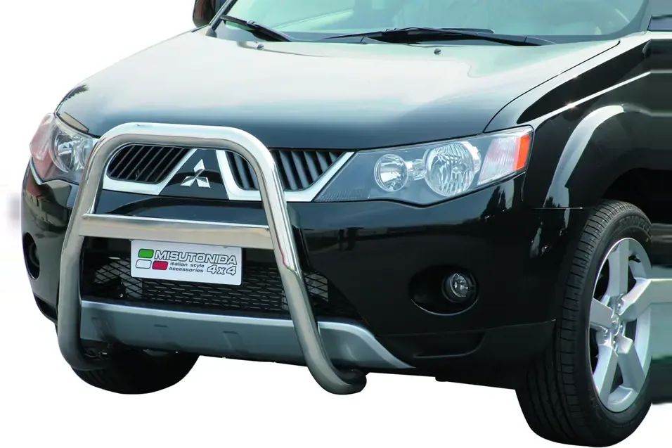 Высокая дуга Medium ø63, полированная — Mitsubishi Outlander (2007–2010)
