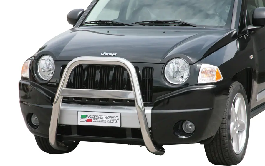 High medium bar ø63, mirror polished — Jeep Compass (2007–2010)