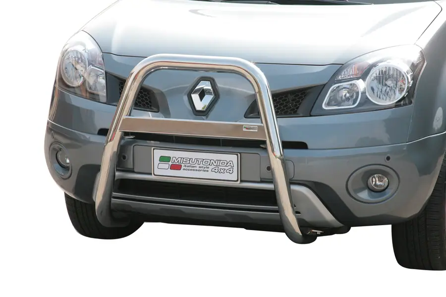 High medium bar ø63, mirror polished — Renault Koleos (2008–2011)
