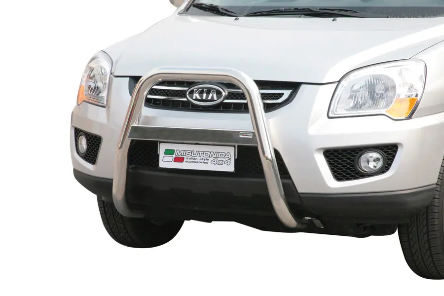 Esikaitseraud Medium kõrge ø63, poleeritud — Kia Sportage (2008–2010)