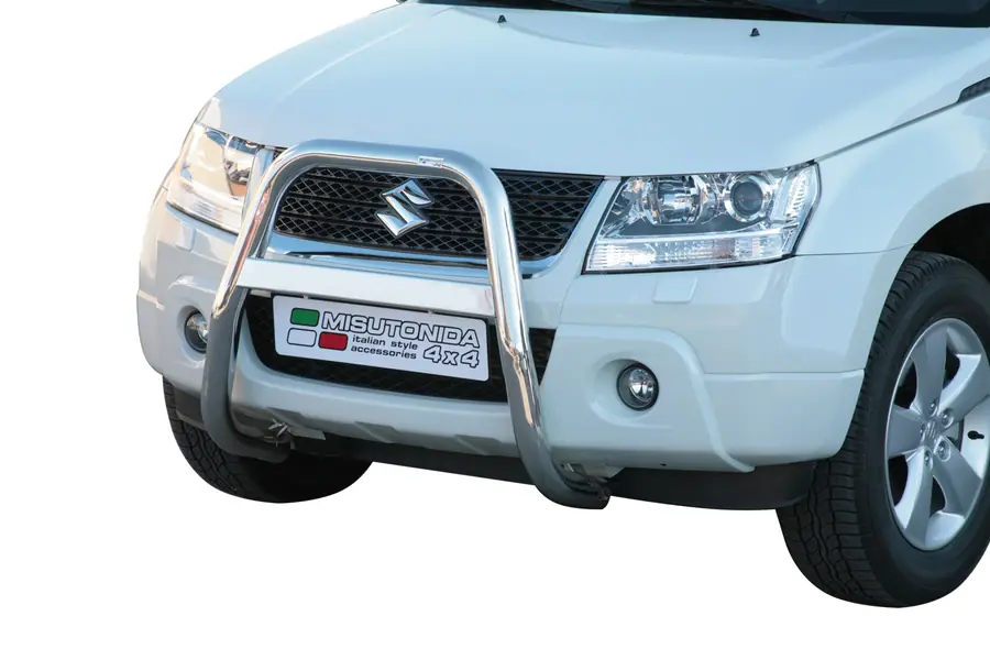 High medium bar ø63, mirror polished — Suzuki Grand Vitara (2009–2012)