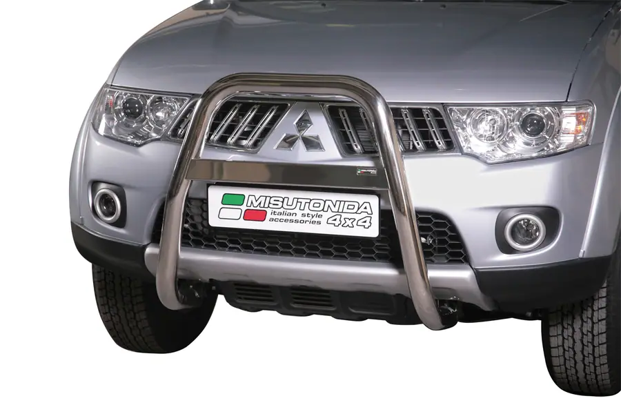 Esikaitseraud Medium kõrge ø63, poleeritud — Mitsubishi L200 (2009–2015)
