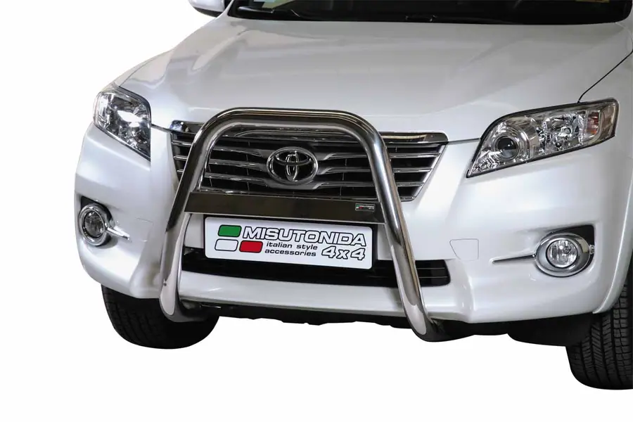 Высокая дуга Medium ø63, полированная — Toyota RAV4 (2010–2013)