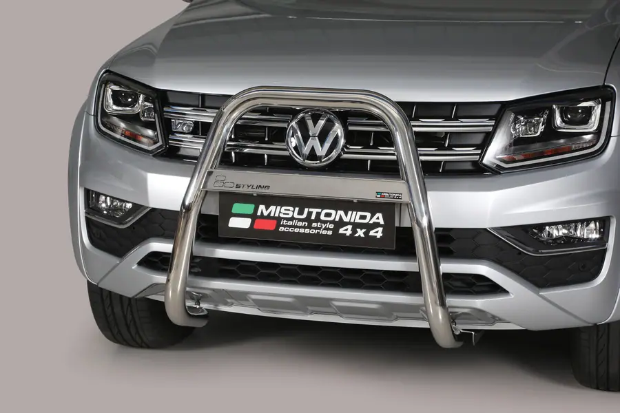 Высокая дуга Medium ø63, полированная — Volkswagen Amarok (2009–2016)