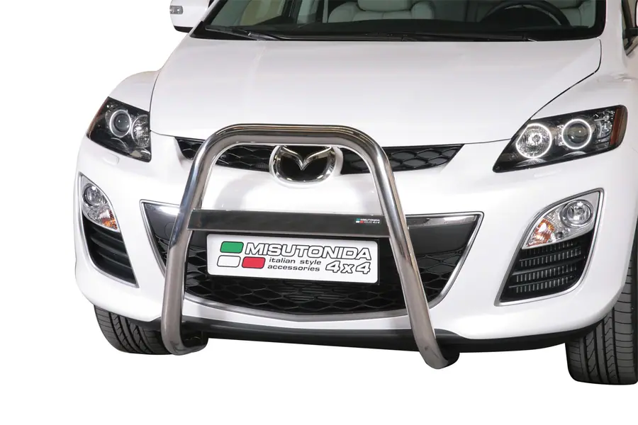 High medium bar ø63, mirror polished — Mazda CX-7 (2010–)
