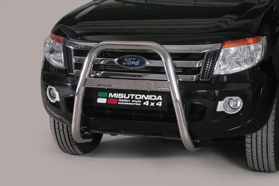 High medium bar ø63, mirror polished — Ford Ranger (2012–2016)