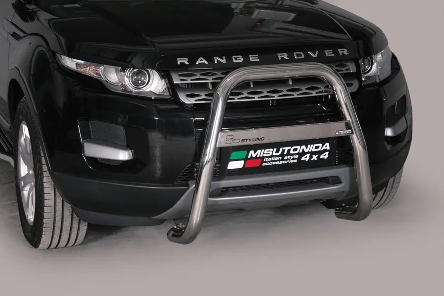 High medium bar ø63, mirror polished — Land Rover Range Rover Evoque (2011–2015)