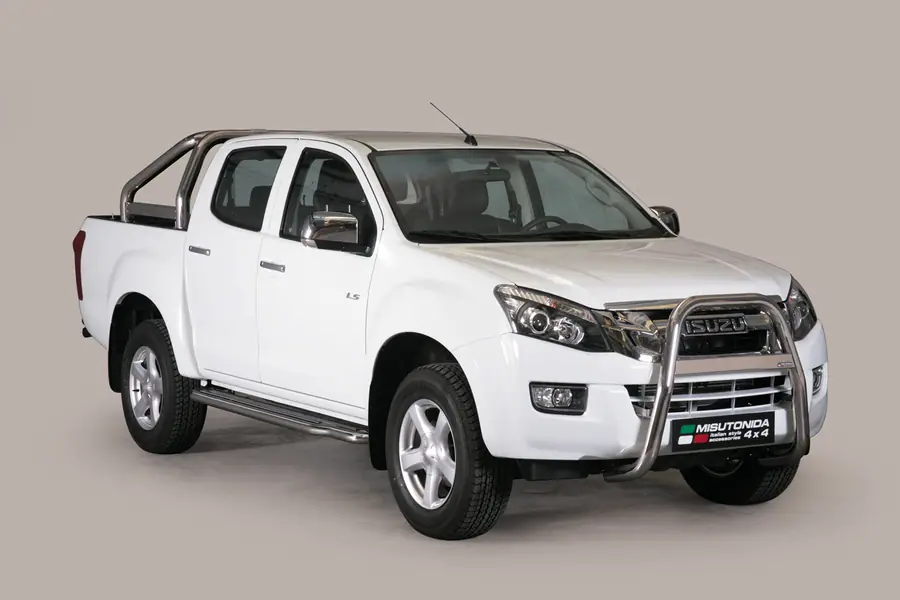 Esikaitseraud Medium kõrge ø63, poleeritud — Isuzu D-Max (2012–2017)