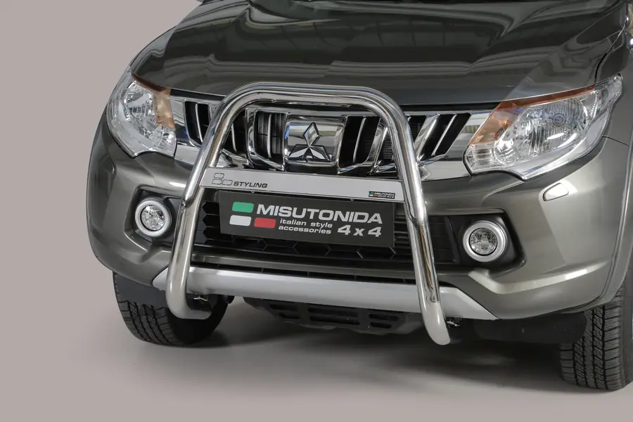 Esikaitseraud Medium kõrge ø63, poleeritud — Mitsubishi L200 (2015–2019)