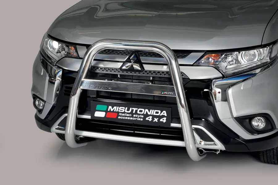 Высокая дуга Medium ø63, полированная — Mitsubishi Outlander (2015–2018)