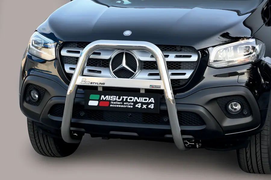 Высокая дуга Medium ø63, полированная — Mercedes-Benz X-Class (2017–)