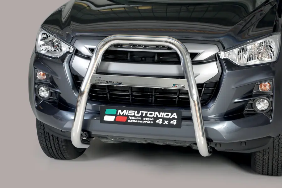 High medium bar ø63, mirror polished — Isuzu D-Max (2020–)