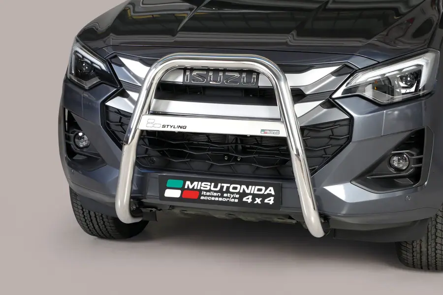 Esikaitseraud Medium kõrge ø63, poleeritud — Isuzu D-Max (2024–)