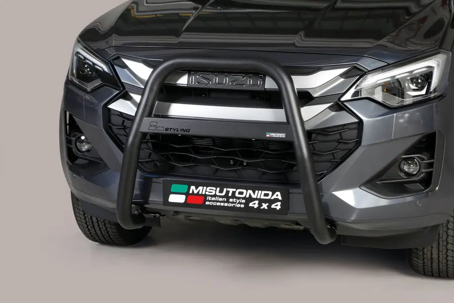 Esikaitseraud Medium kõrge ø63, must — Isuzu D-Max (2024–)