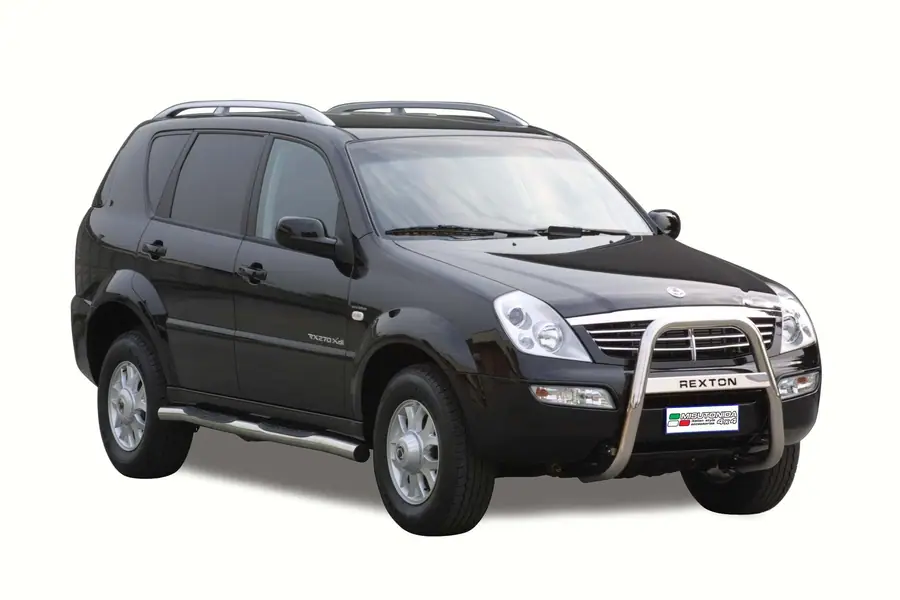Esikaitseraud Medium kõrge, graveeringuga ø63, poleeritud — SsangYong Rexton (2004–2006)