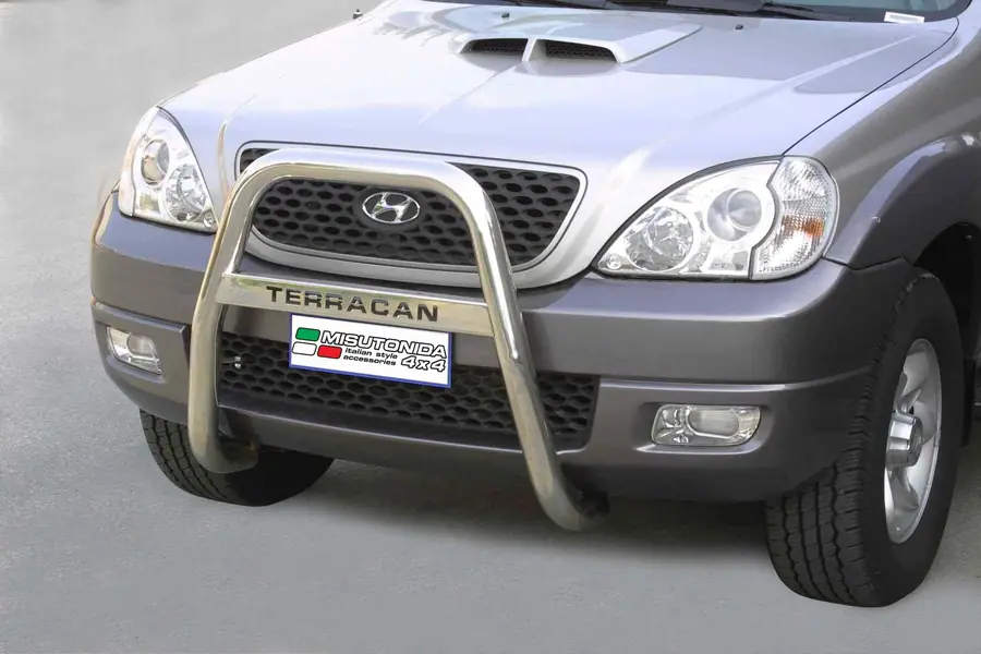High medium bar, engraved ø63, mirror polished — Hyundai Terracan (2004–)