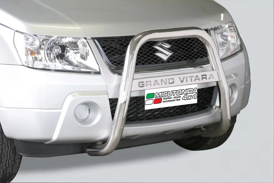 High medium bar, engraved ø63, mirror polished — Suzuki Grand Vitara (2005–2008)