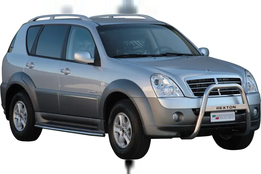 High medium bar, engraved ø63, mirror polished — SsangYong Rexton (2006–2012)