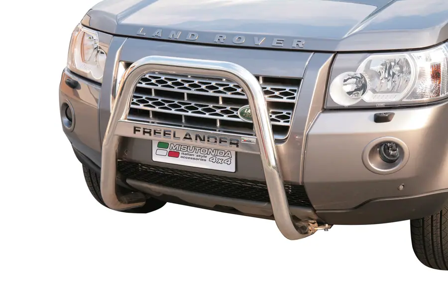 Esikaitseraud Medium kõrge, graveeringuga ø63, poleeritud — Land Rover Freelander (2008–)