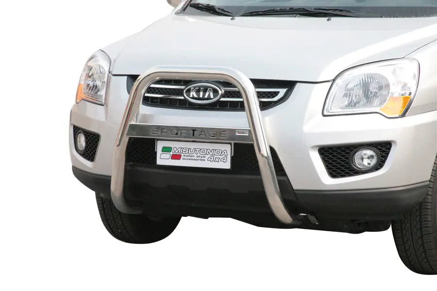 Esikaitseraud Medium kõrge, graveeringuga ø63, poleeritud — Kia Sportage (2008–2010)