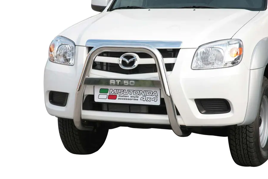 Высокая дуга Medium, с гравировкой ø63, полированная — Mazda BT-50 (2009–2012)