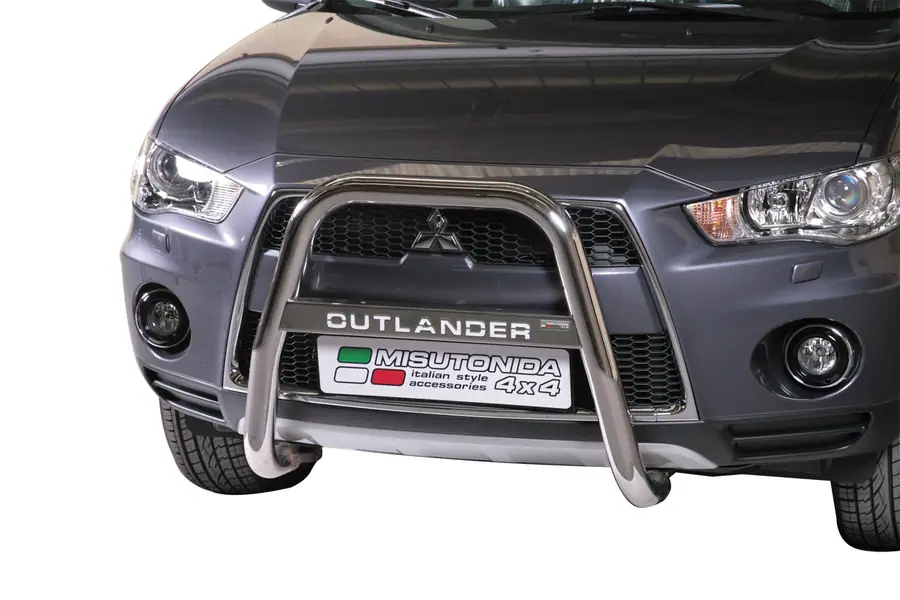 Esikaitseraud Medium kõrge, graveeringuga ø63, poleeritud — Mitsubishi Outlander (2010–2012)