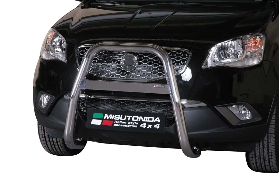Esikaitseraud Medium kõrge, graveeringuga ø63, poleeritud — SsangYong Korando (2011–)